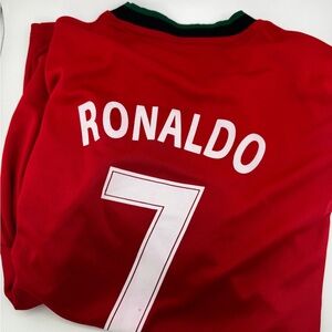 Portugal Ronaldo Soccer Jersey # 7